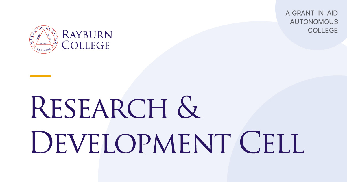 Research and Development Cell - Rayburn College